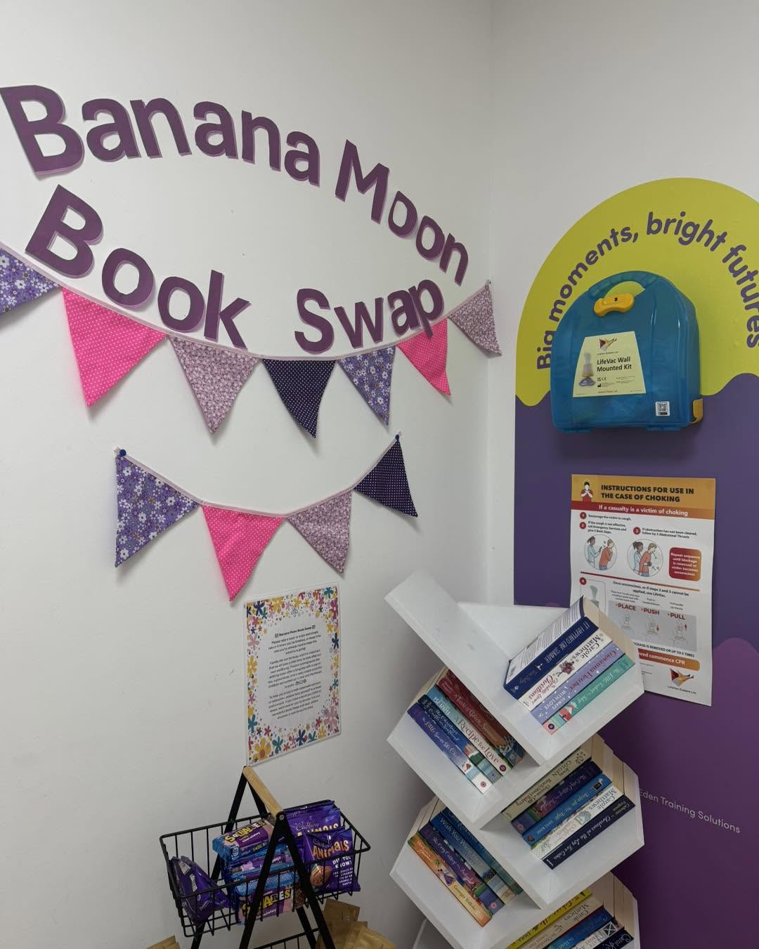 📚💜 Our Banana Moon Book Swap is Underway! 💜📚