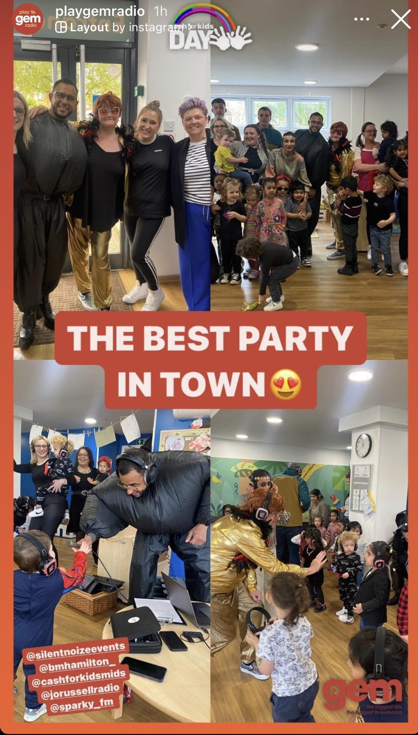 Banana Moon Hamilton was on GEM radio!