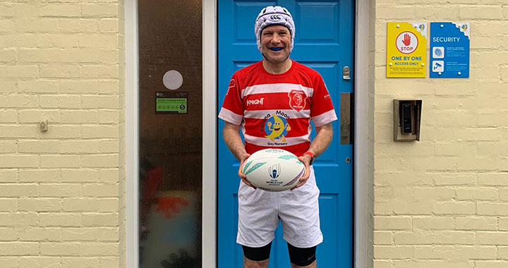 Barney’s Rugby Run: Banana Moon network supports world-record attempt for charity